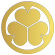 Tokugawa Logo depicting a golden circle with a three-pointed motif in the center.
