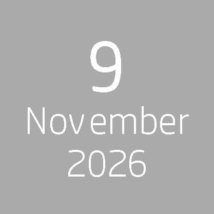 A date displayed on a grey background. It reads: 8 September 2025.