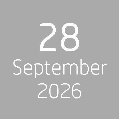 A date displayed on a grey background. It reads: 8 September 2025.