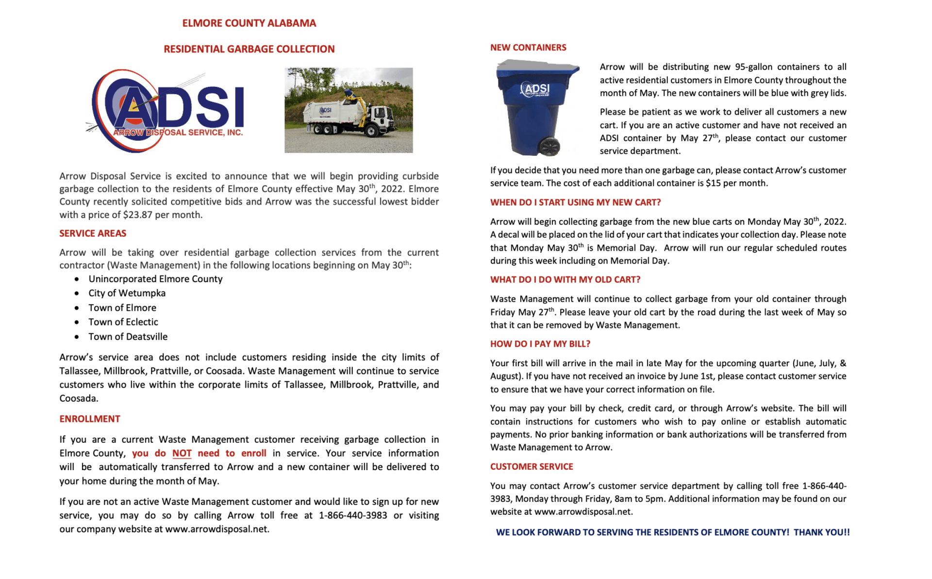 ADSI Information