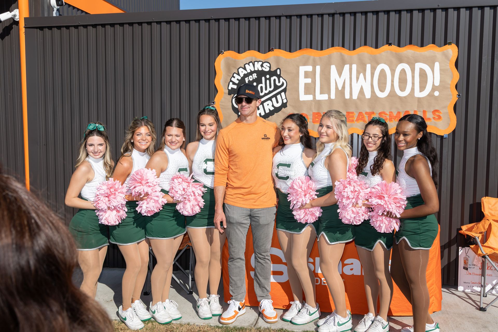 Coach Jodee Honored at Smalls Sliders' Grand Opening