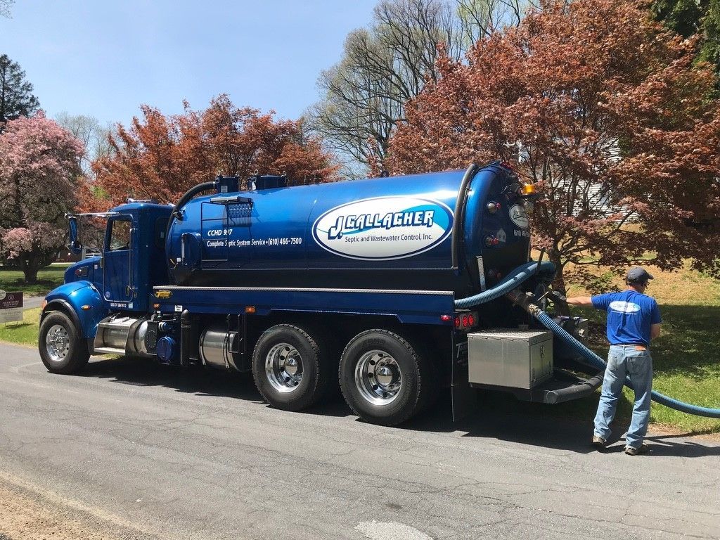 Open Septic Tank — Chester County, PA — J. Gallagher Septic & Wastewater Control
