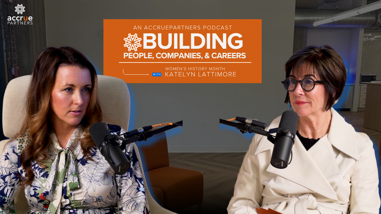 Katelyn Lattimore and Amy Pack Discuss How Women Can Level Up in Their Careers. 