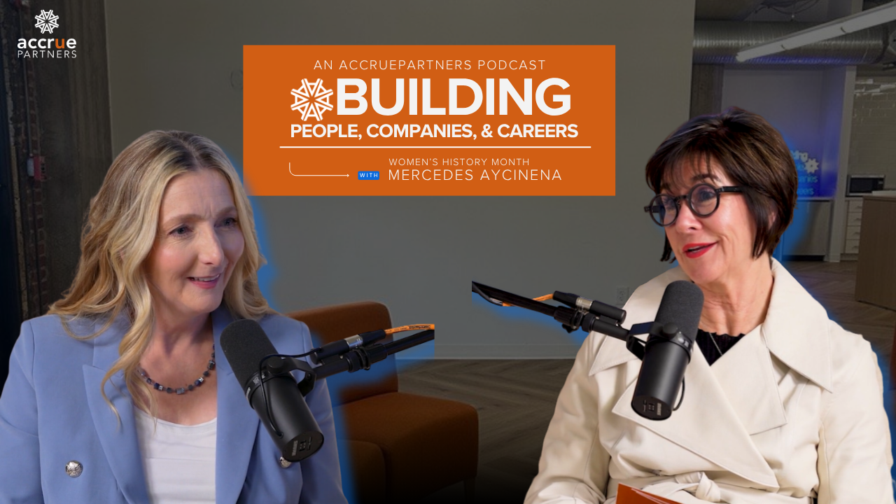 Amy Pack and Mercedes Aycinena discuss leadership, entrepreneurship, and navigating career growth as a woman in business.