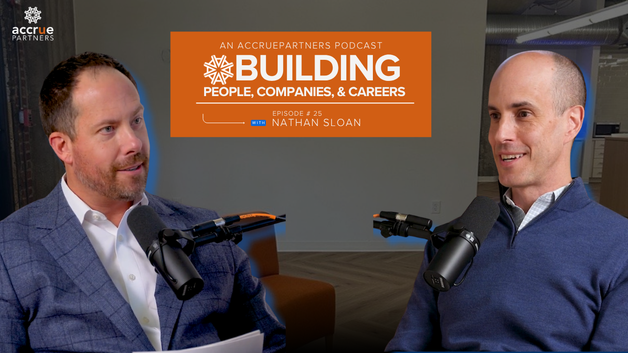 Nathan Sloan of Deloitte talks about AI and HR with Ben Brandon of AccruePartners