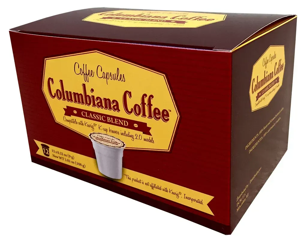 Columbiana Coffee K-Cup Display
