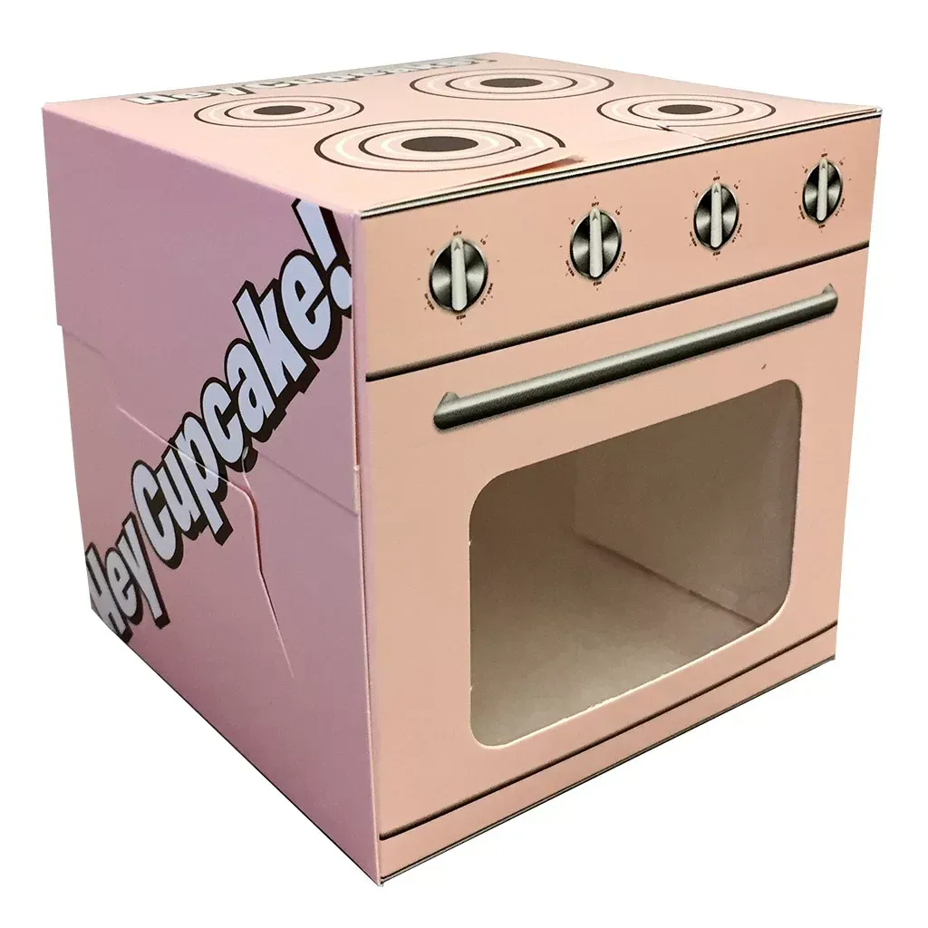 “Hey Cupcake!” Windowed Cupcake Carton