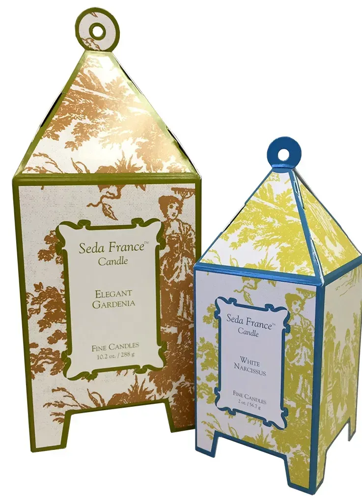 Pyramid Top Candle Cartons
