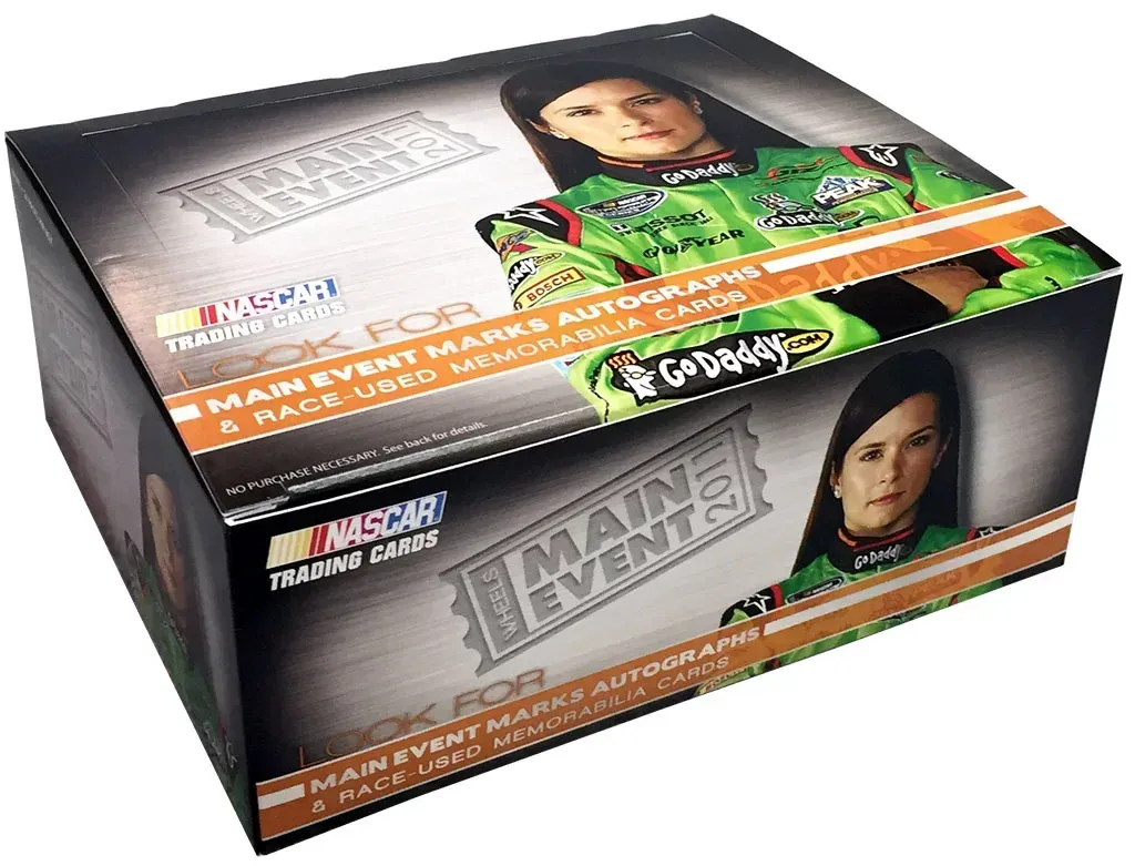 NASCAR Trading Cards Pop-Up Display