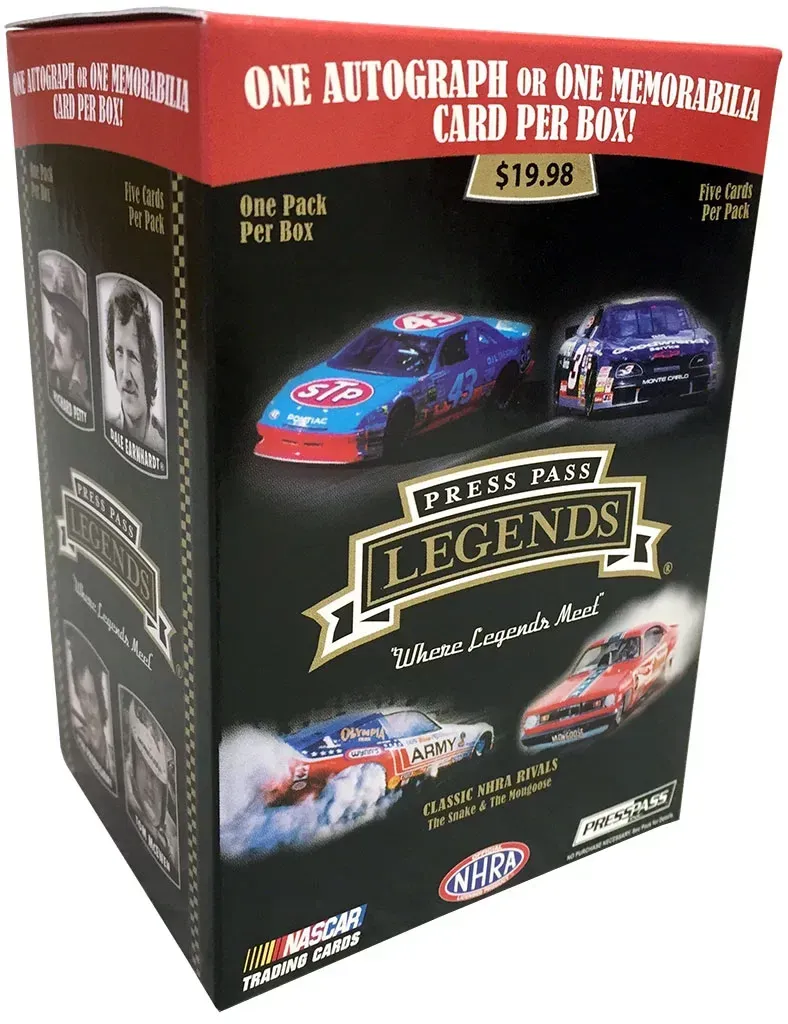 NASCAR Trading Cards Carton