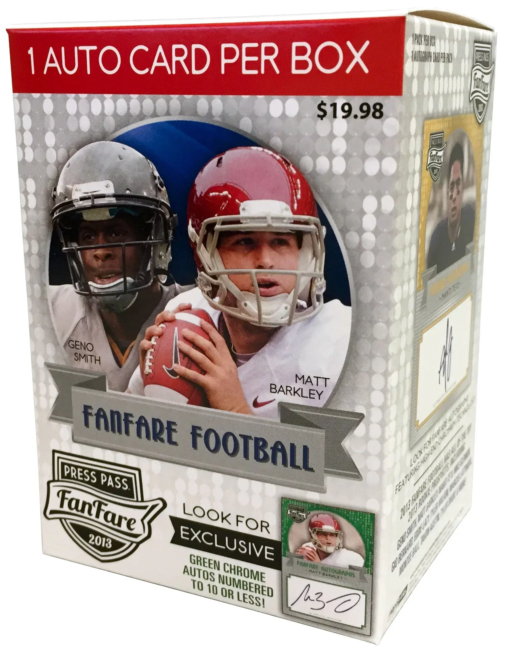 Fanfare Football Trading Cards