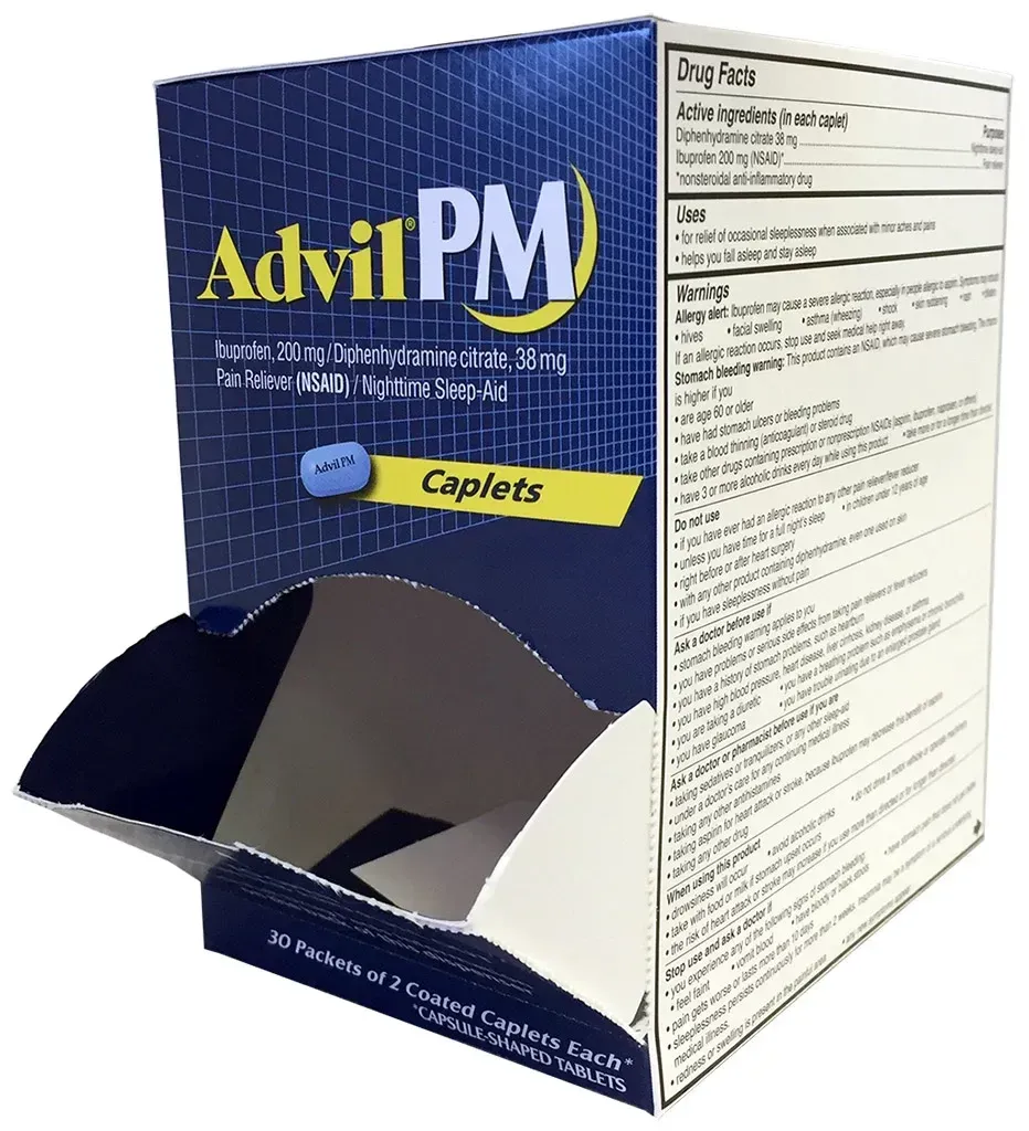 Advil PM Packet Dispenser