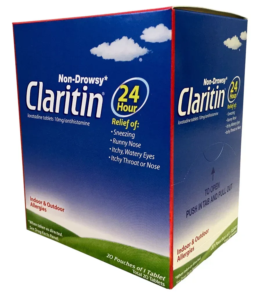 Claritin Packet Dispenser