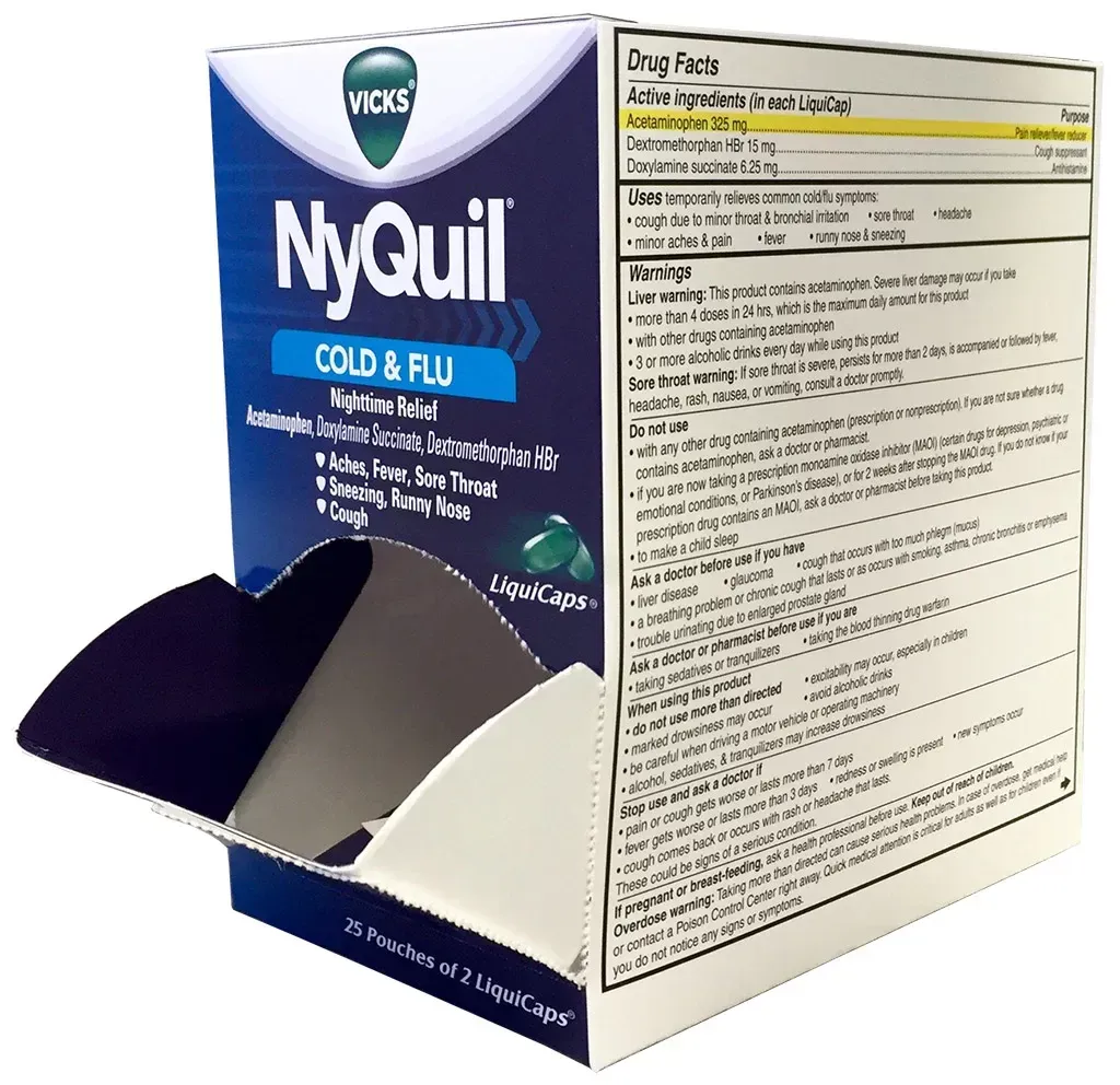 NyQuil Packet Dispenser