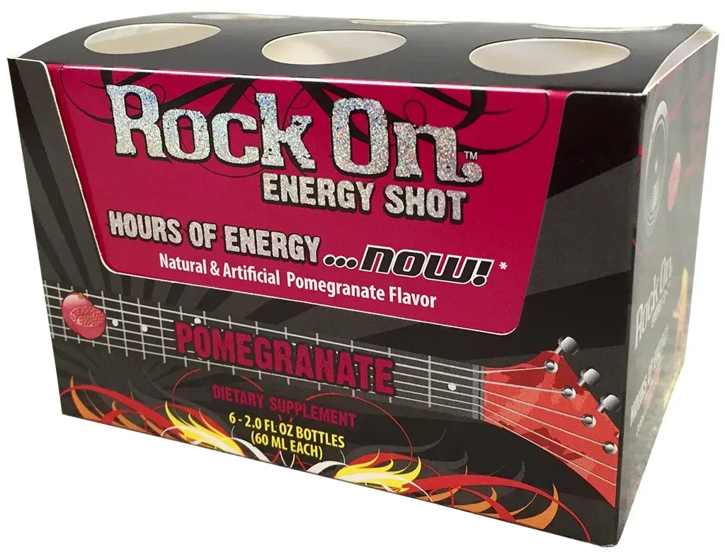 Rock On Energy Foil Stamped 6 Pack