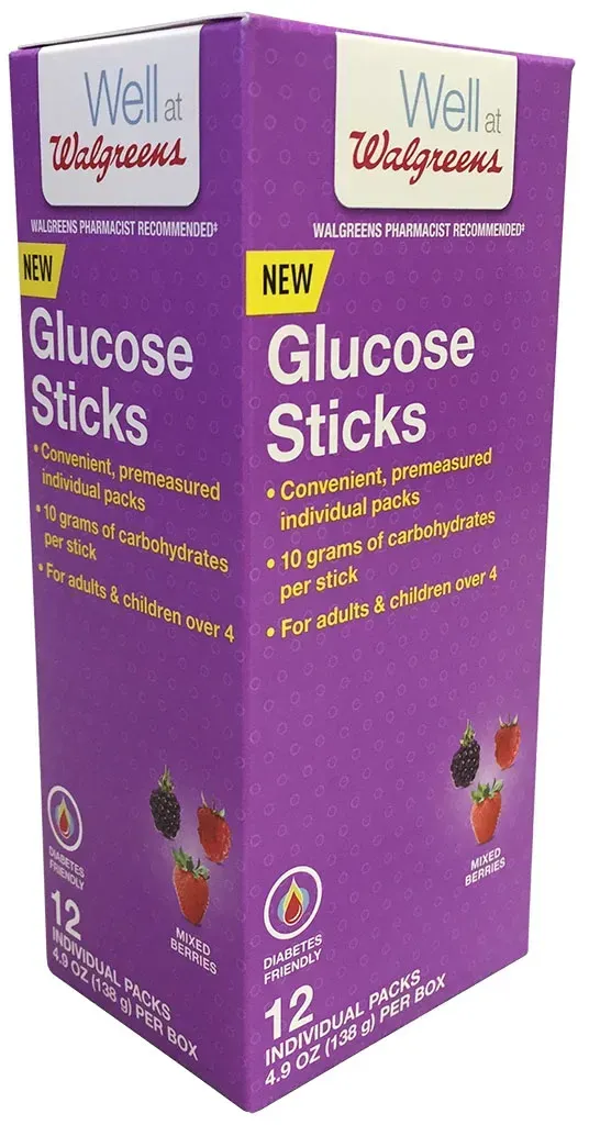 Walgreens Glucose Sticks