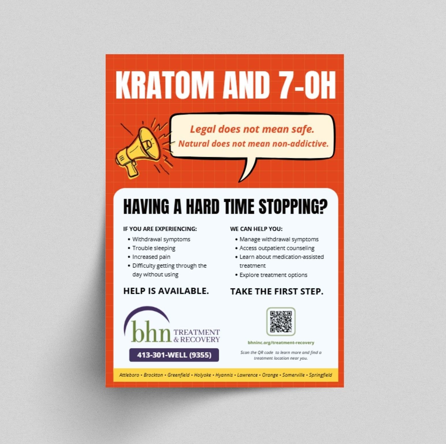 Download the flyer - Kratom and 7-OH