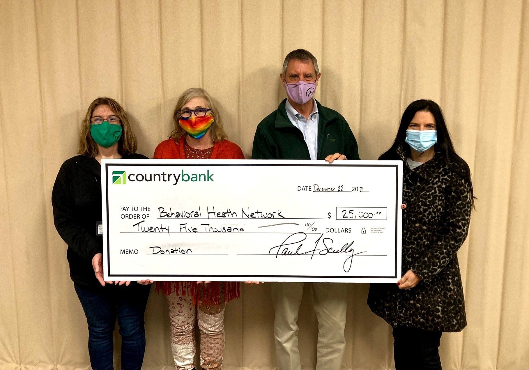 PeoplesBank Donation