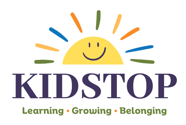 A smiling sunshine
KIDSTOP
Learning - Growing - Belonging