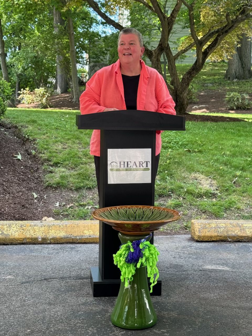 Rose Evans speaking