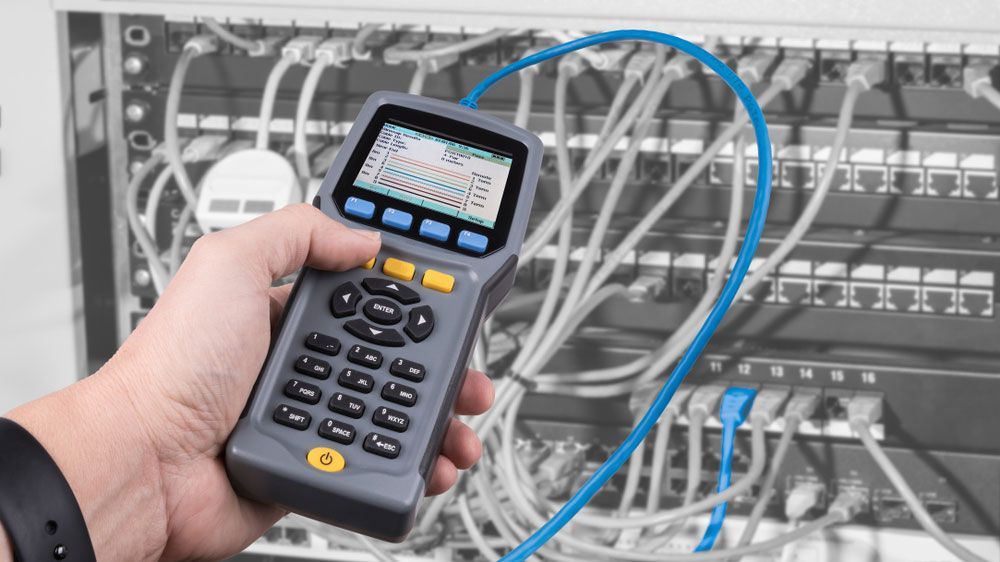 Measurement a Cables Connected in Patch Panels — Communication Systems in Newcastle, NSW