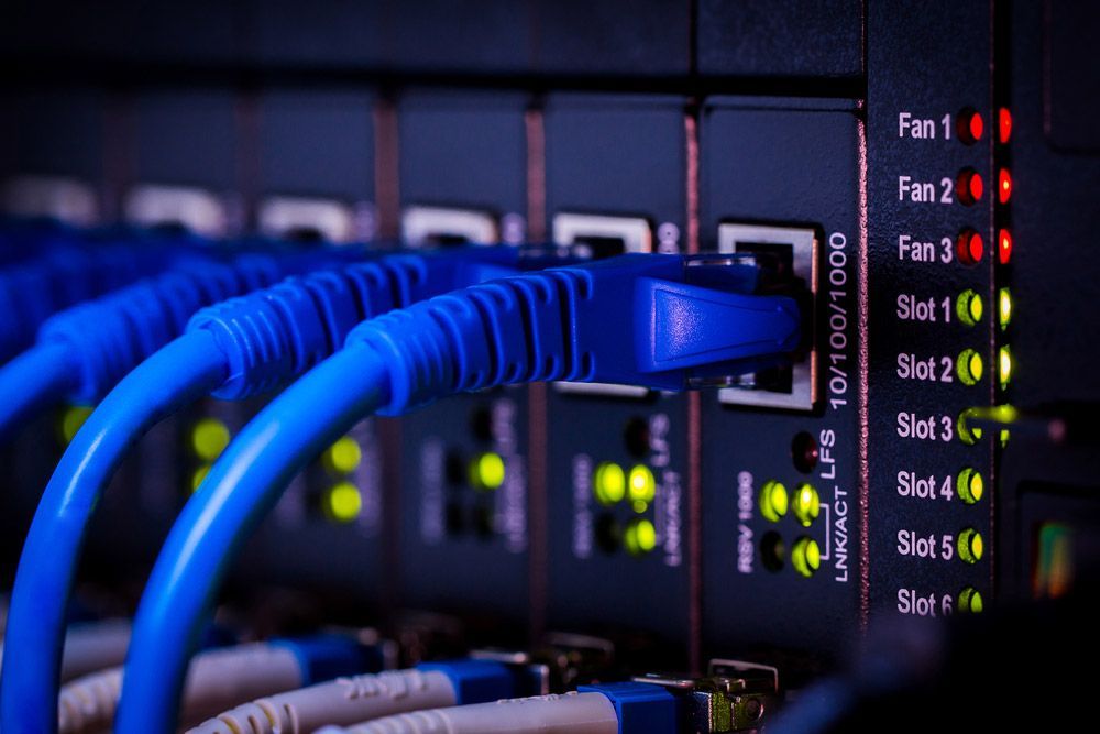 Network Cables Installed in The Network Cable — Communication Systems in Hunter Valley, NSW