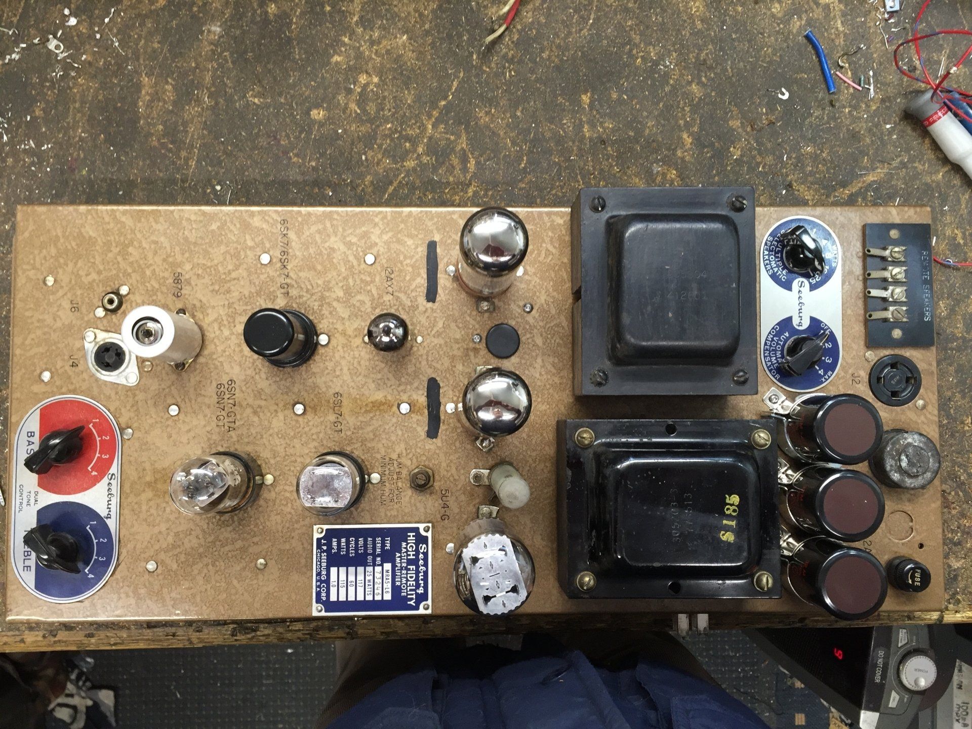 Jukebox amplifiers