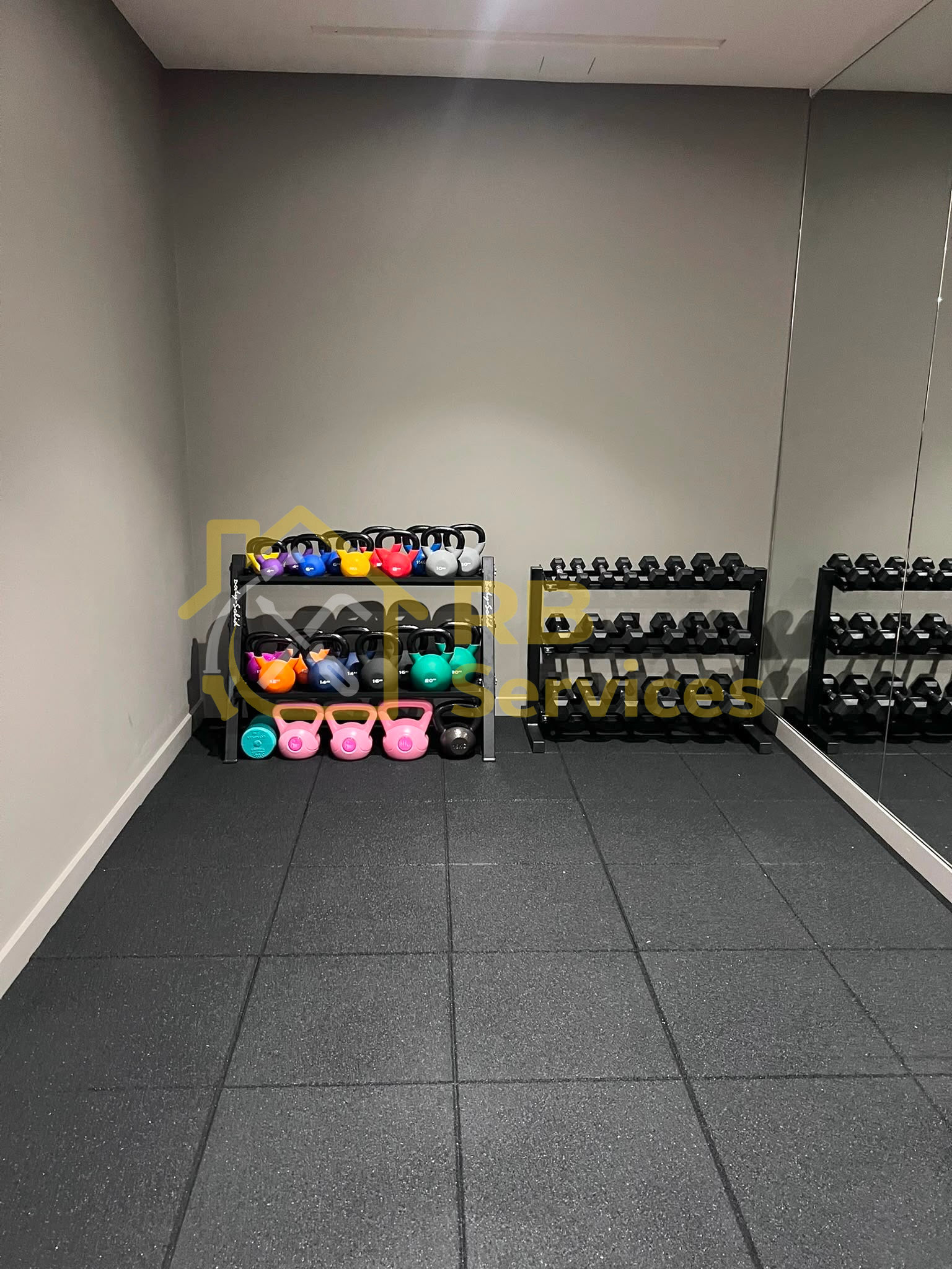 Weight racks assembled