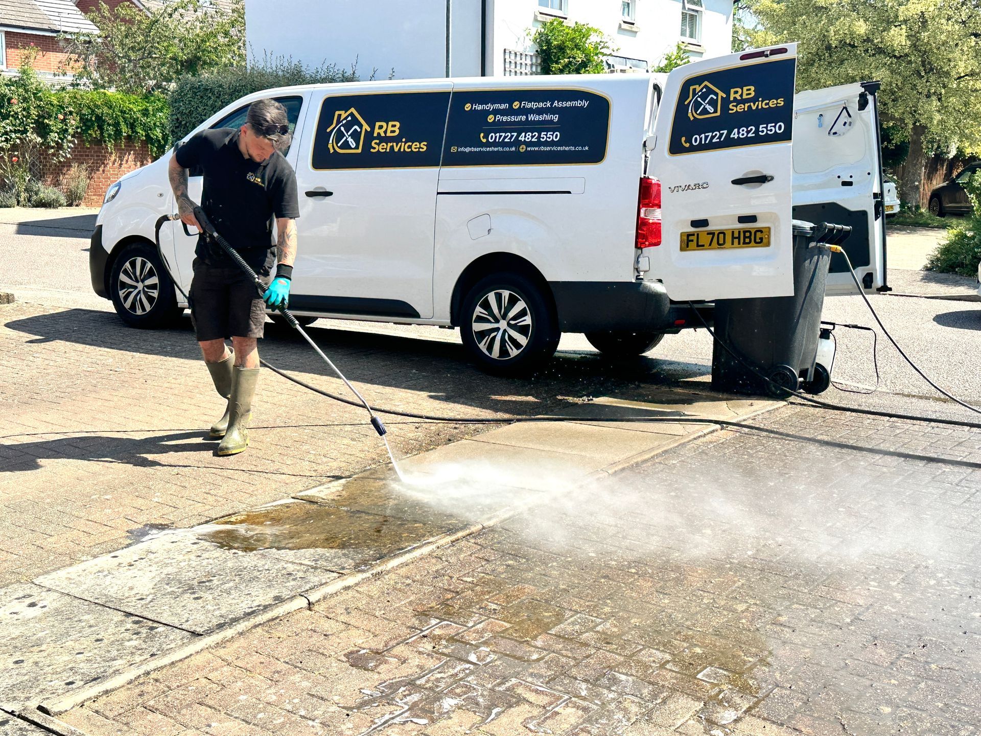Pressure washing hertfordshire
