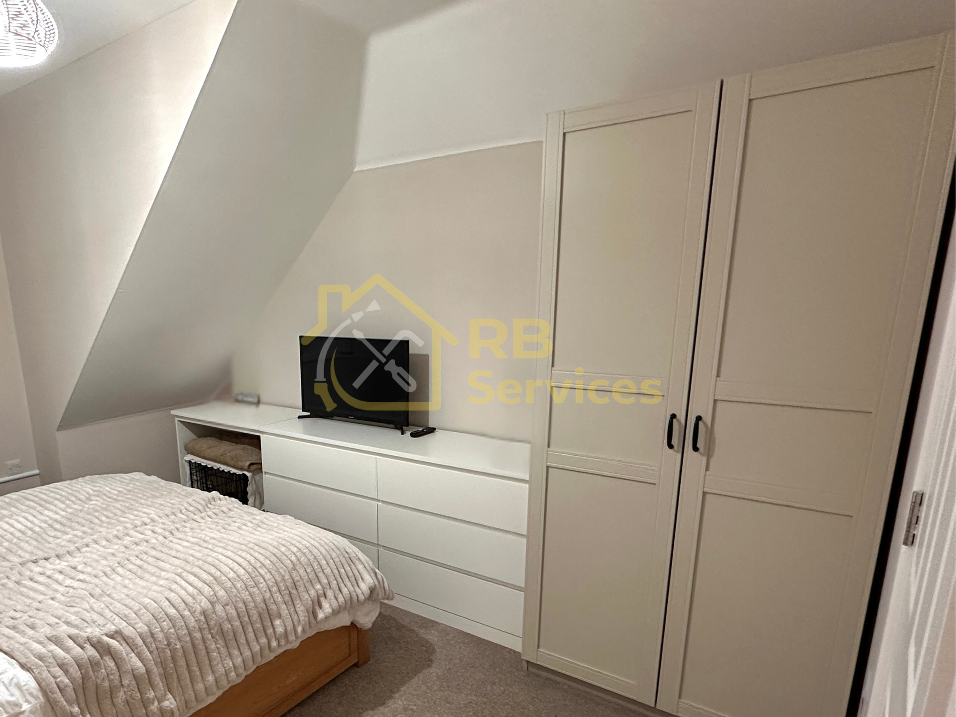 Ikea PAX wardrobe and Malm chest of drawers assembly hemel