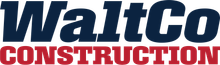 The blue logo 