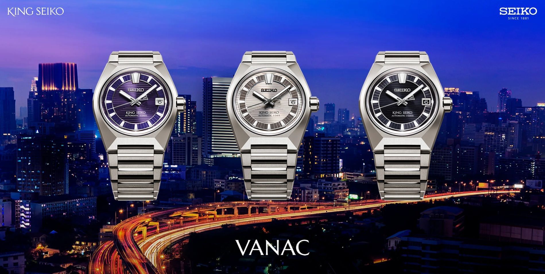 King Seiko Vanac 2026 polshorloges