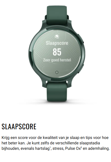 Garmin Lily dames smartwatch verkrijgbaar bij Juwelier Schilder-Vlugt Volendam.
