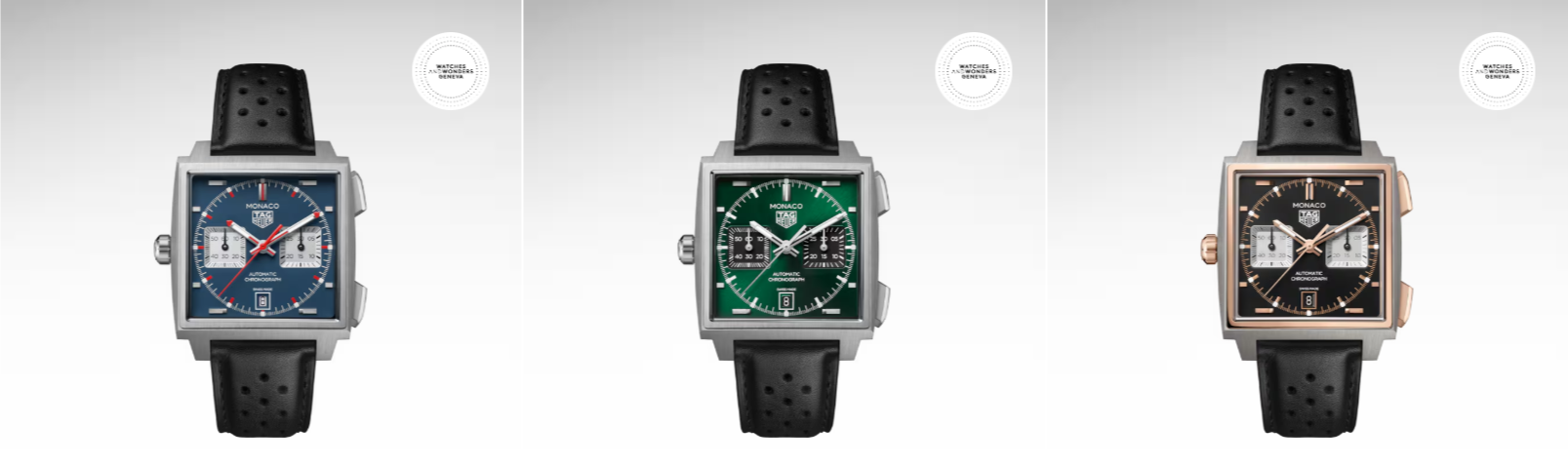 TAG Heuer Monaco Chronograph horloges bij juwelier Schilder-Vlugt