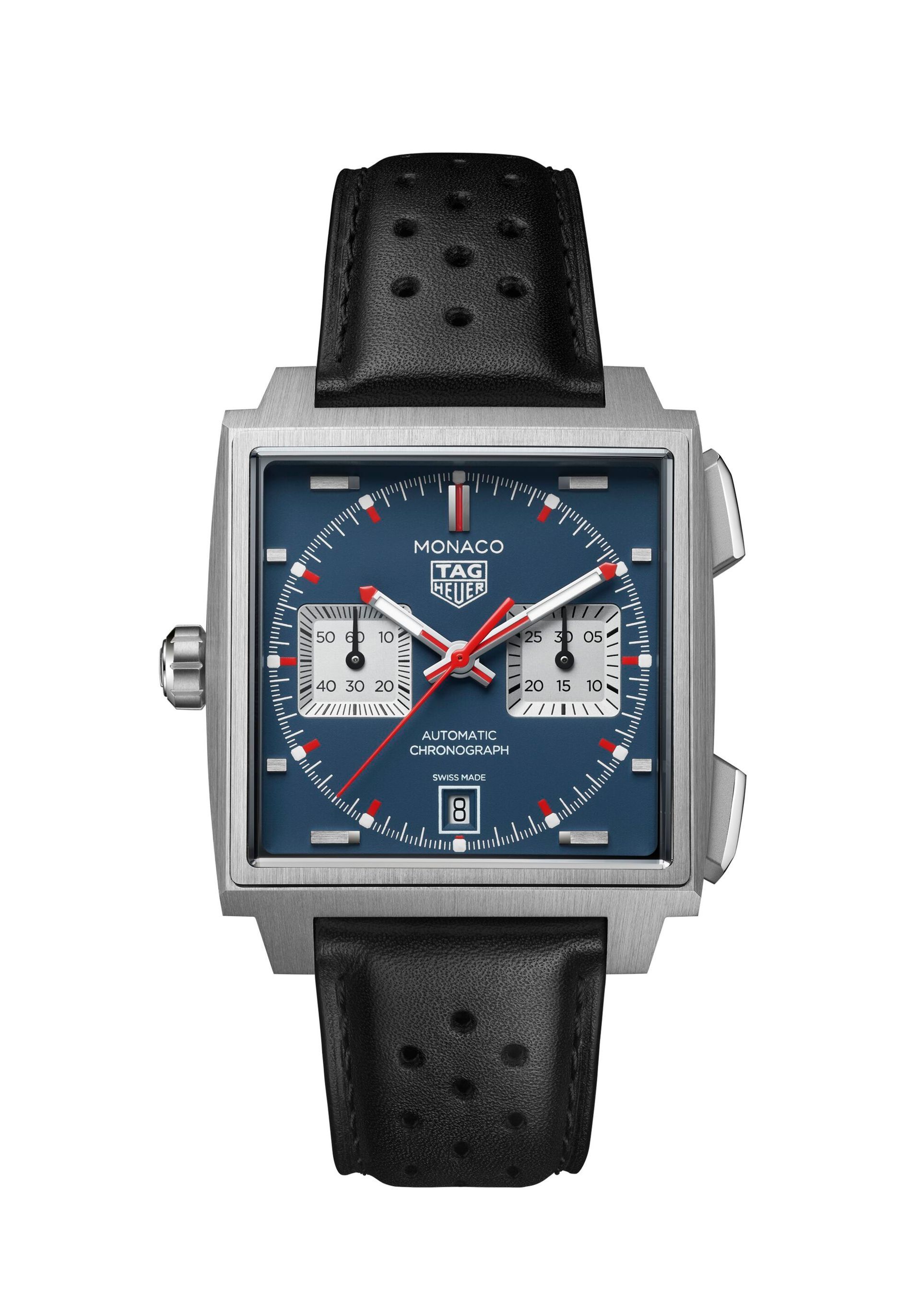 TAG Heuer Monaco Chronograph horloges bij juwelier Schilder-Vlugt