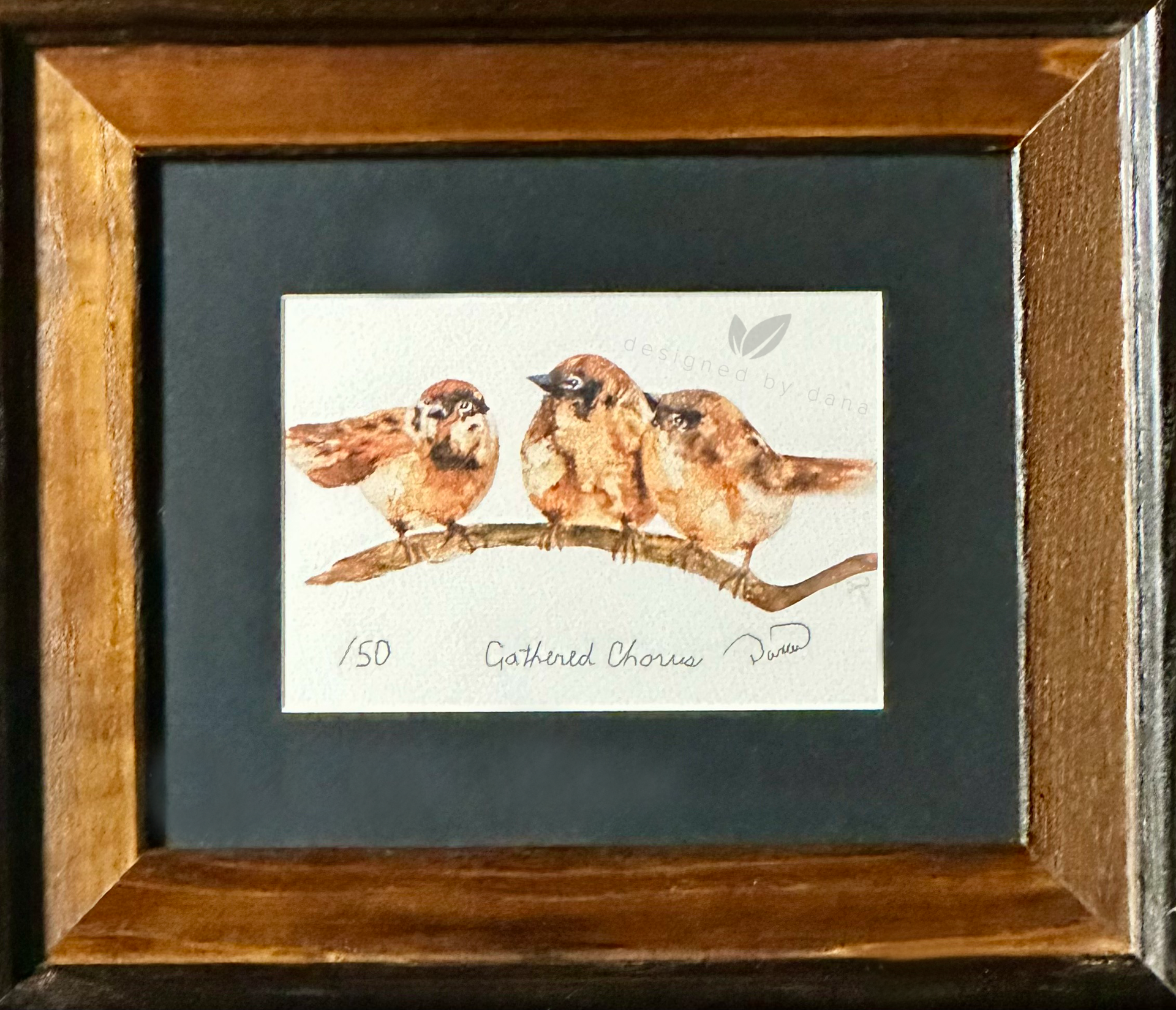 Gathered Chorus ~ 5 x 7