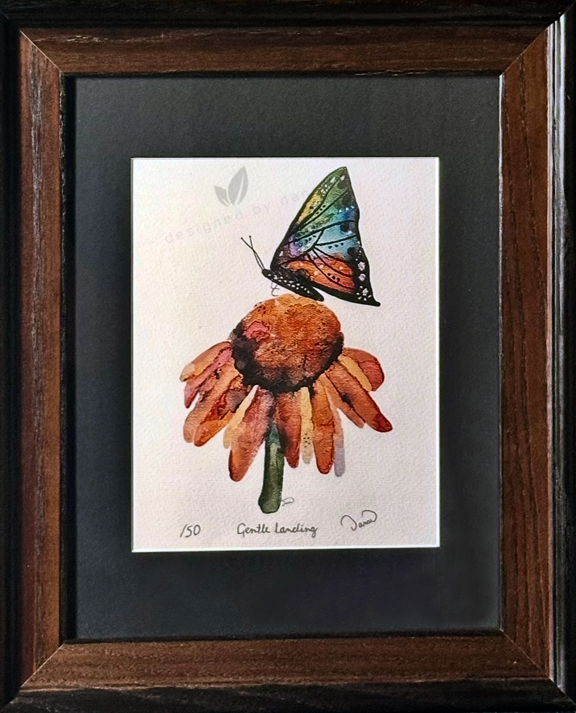 Gentle Landing ~ 8 x 10