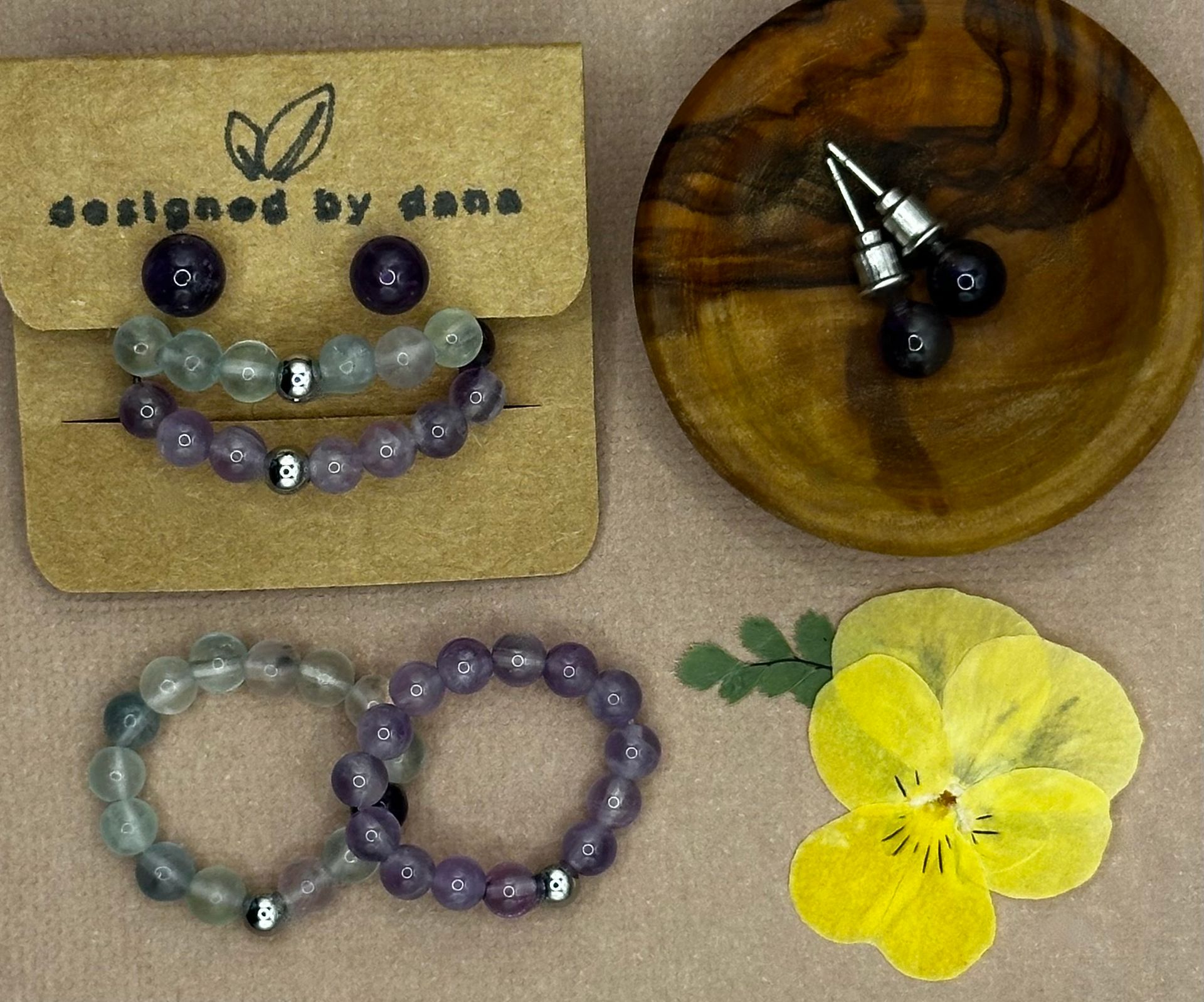 Floral Dewdrops ~ Wisteria Veil