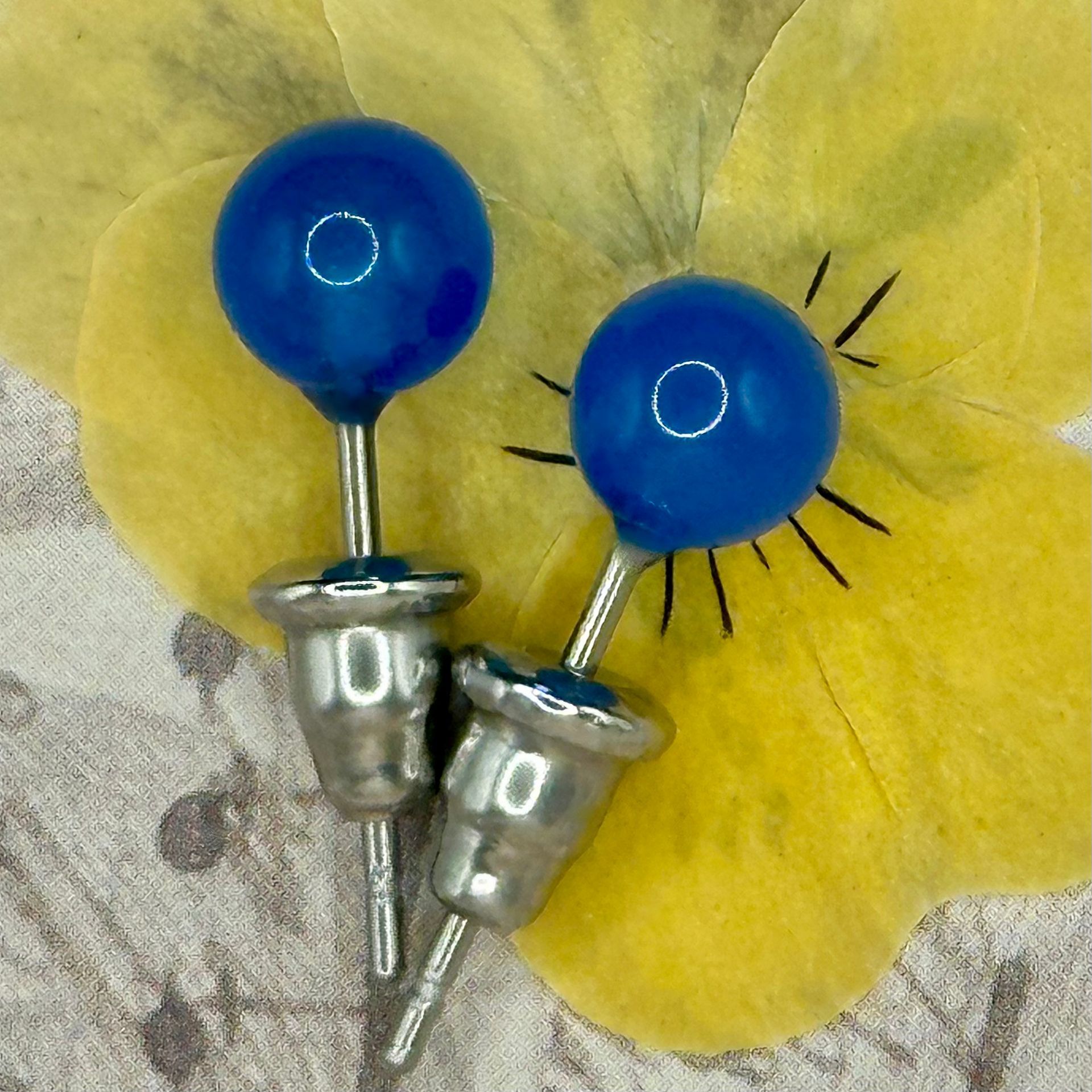 Floral Dewdrops ~ Ocean Petal