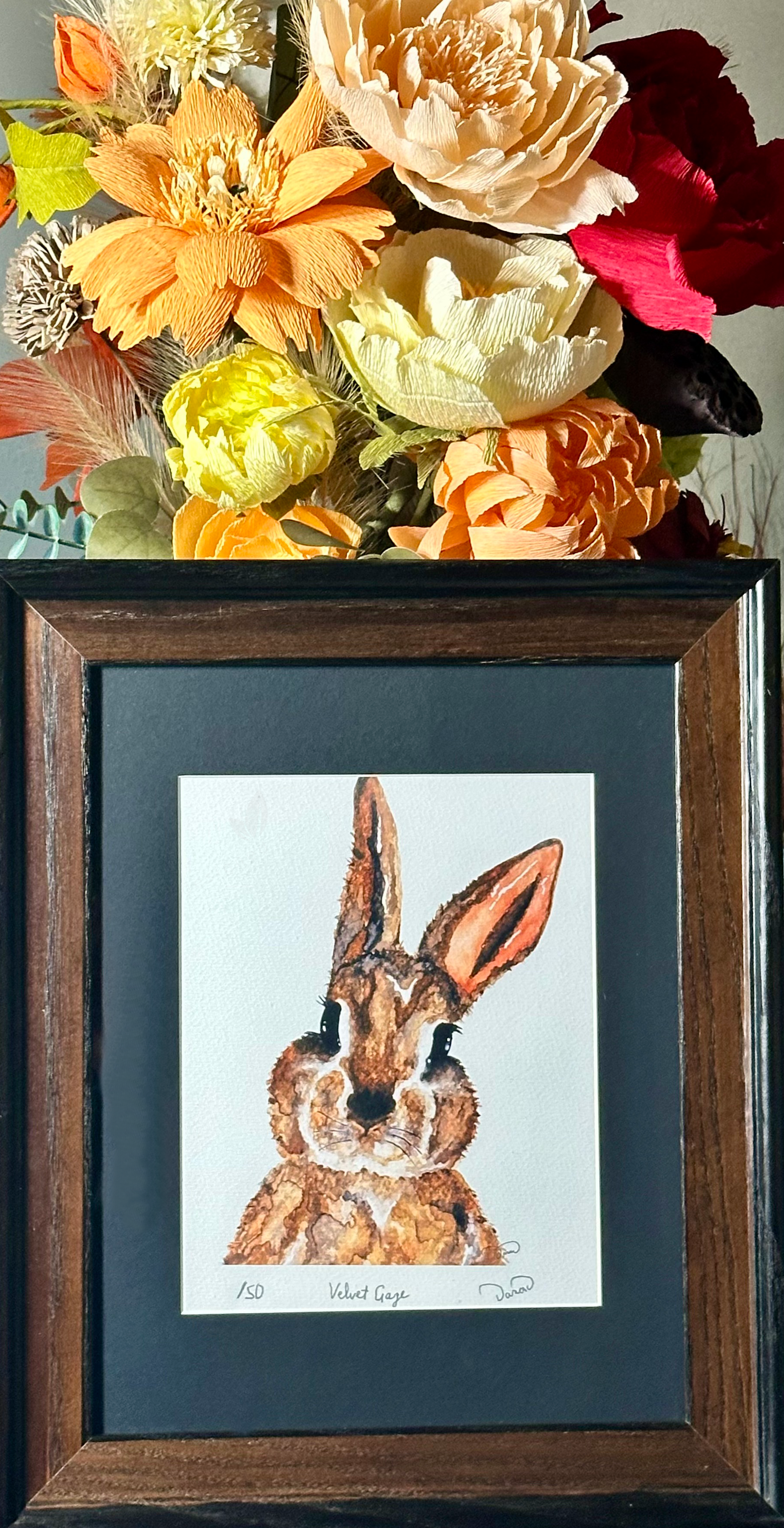 Velvet Gaze ~ 5 x 7