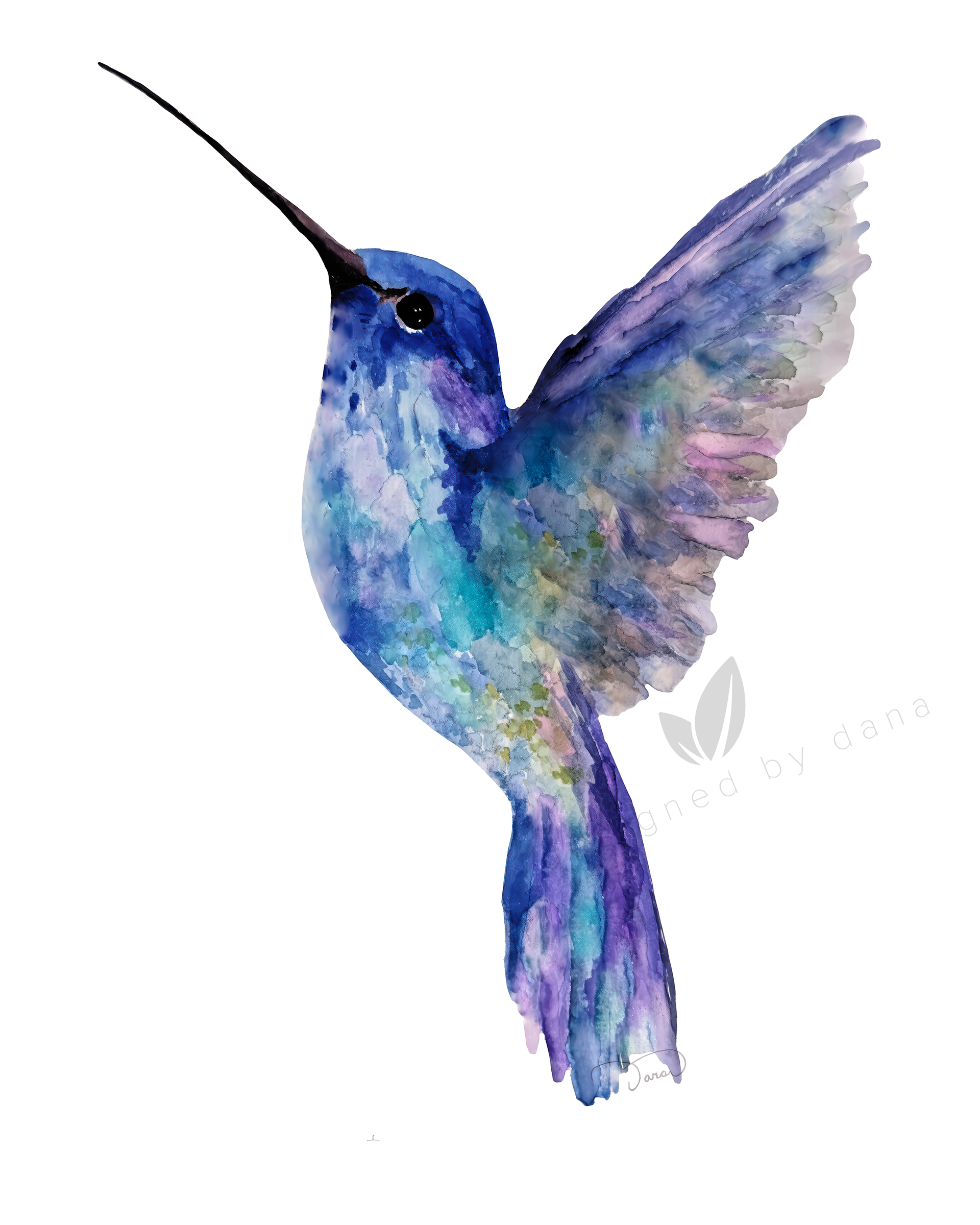 Winged Whisper ~ 8 x 10