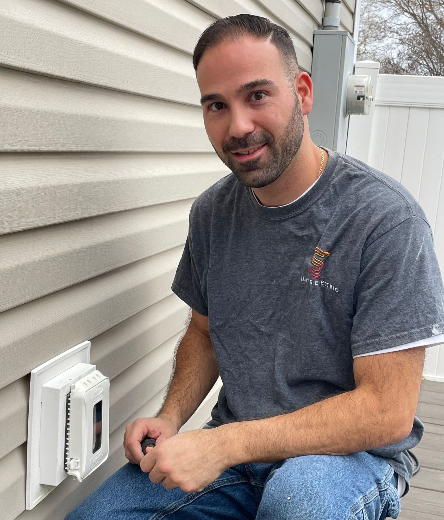 Image of Jeffery Sanchez, owner of Sanvas Electric