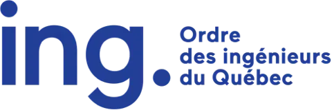 The logo for the ordre des ingénieurs du quebec