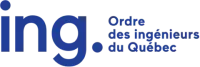 The logo for the ordre des ingénieurs du quebec