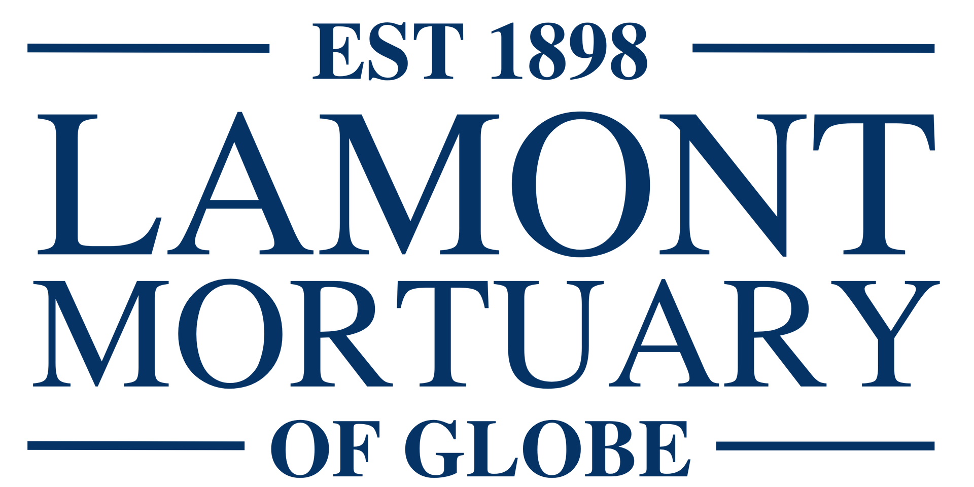 Lamont Mortuary of  Globe logo 