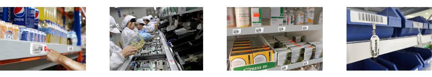 Wireless Light Tags are highly versatile and suitable for Retail Manufacturing Pharmaceuticals E-commerce