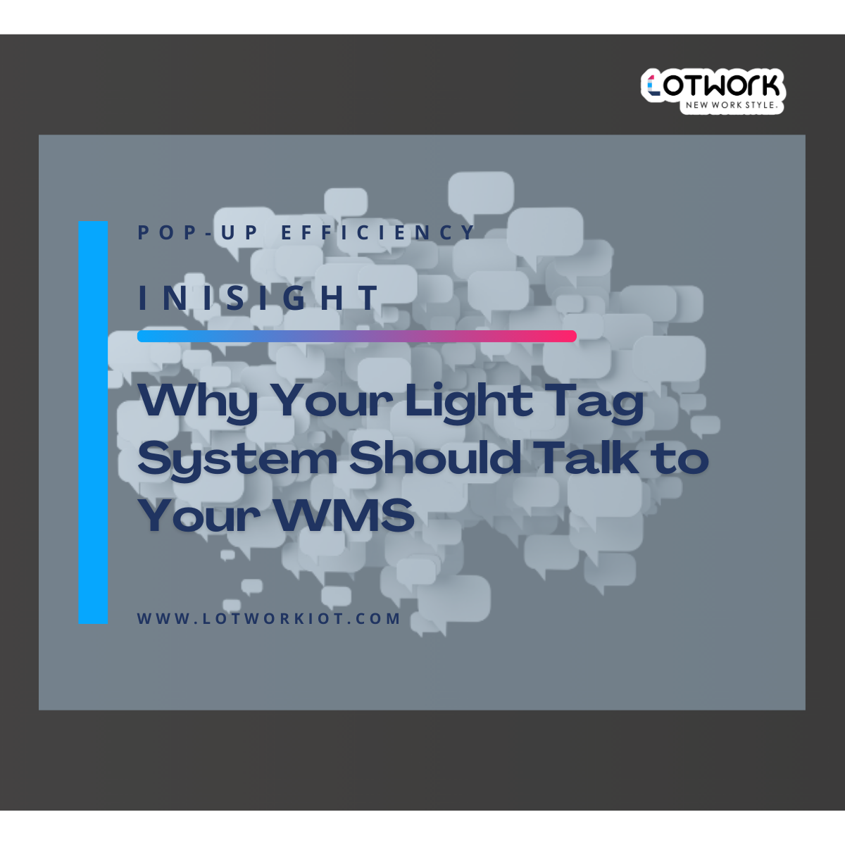 Improve ROI and reduce errors by connecting your light tag system directly to your WMS for smarter w