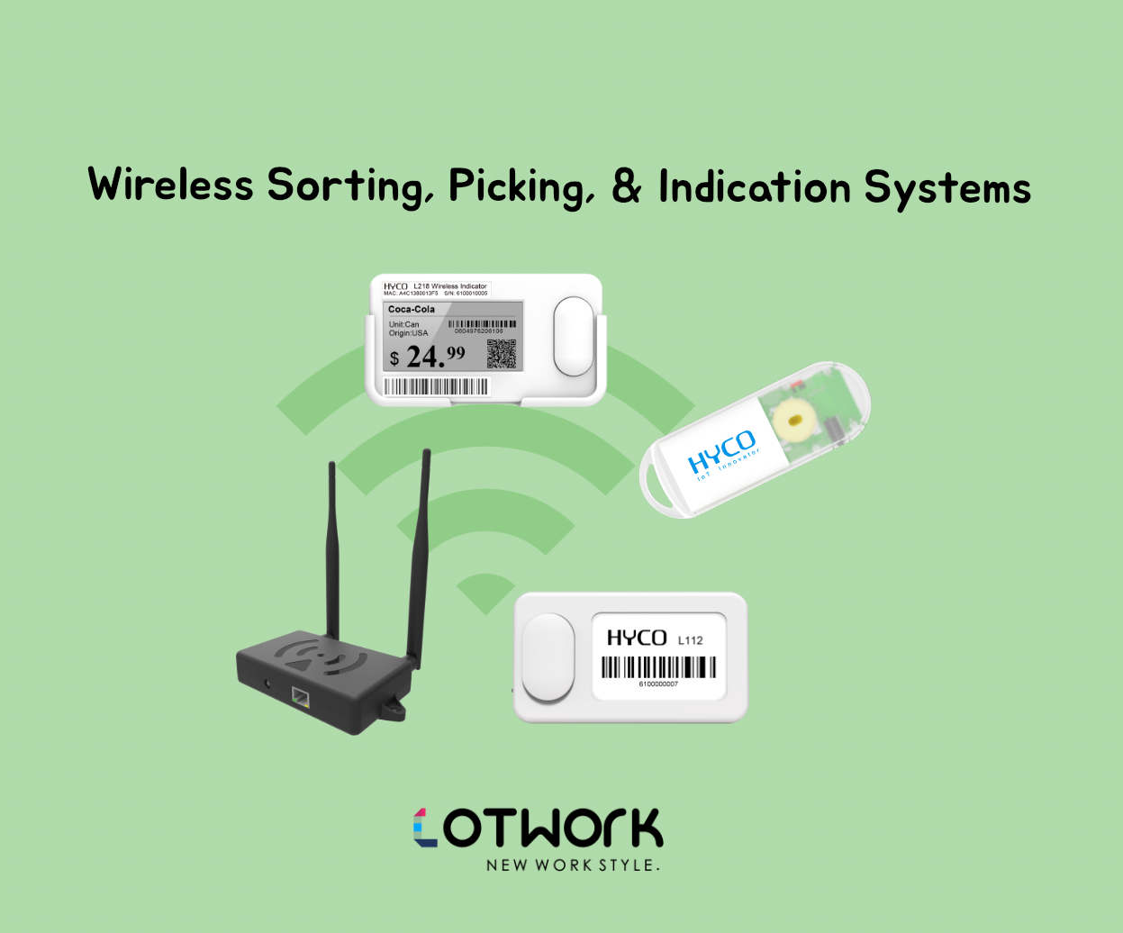 Hyco Wireless Light Tag L102/L112/L218
