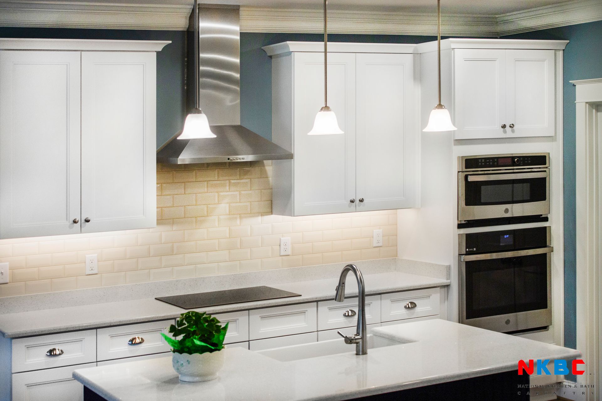 Double Shaker White Cabinet 8