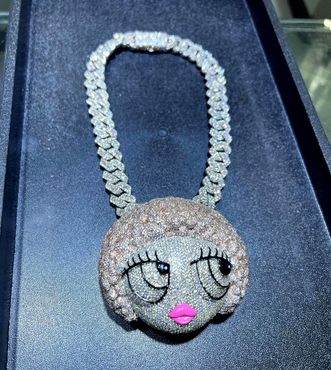 Ice Spice Pendant by Benny The Jeweler